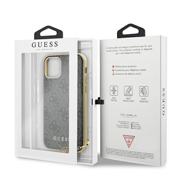 Guess GUHCN61GF4GGR iPhone 11 6,1" / Xr grey/szary hard case